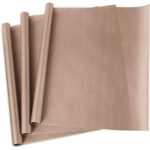 Teflon Nonstick Heat Press Sheet Paper Reusable EASY CLEAN UP 40x60cm White